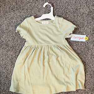 Cat & Jack Light Green Casual Dress
